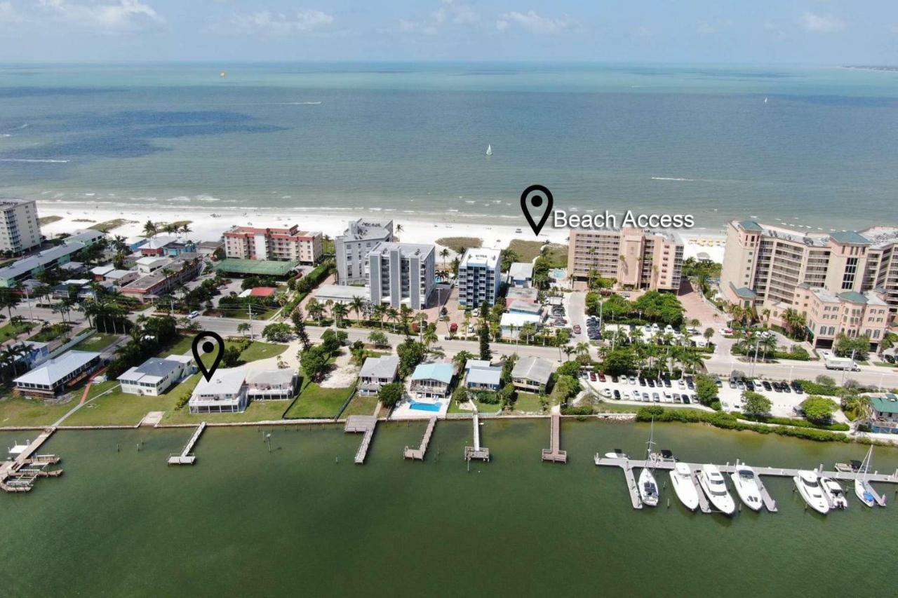 Estero Island Apartment With Boat Dock فورت مايس بيتش المظهر الخارجي الصورة